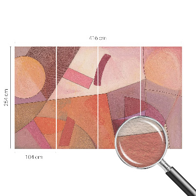 Vliesová fototapeta na stenu Farebné formy