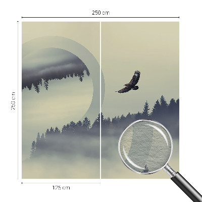 Fototapeta Lesná krajina