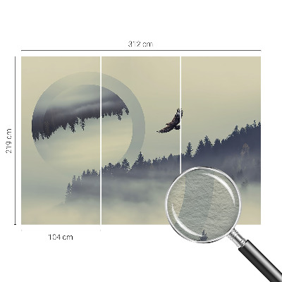 Fototapeta Lesná krajina