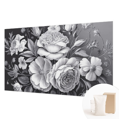 Fototapeta do spálne Sivé kvety