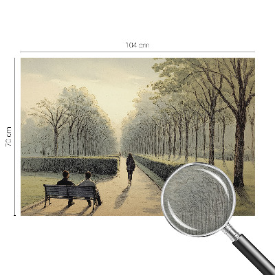 Vliesová fototapeta pre deti Parkový pokoj