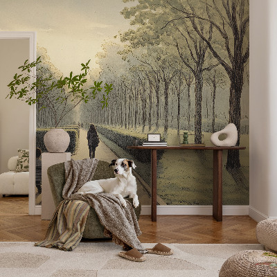 Vliesová fototapeta pre deti Parkový pokoj