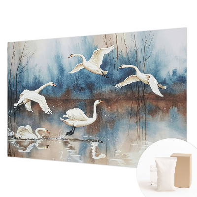 Fototapeta s potlačou na vliese Vtáky za letu