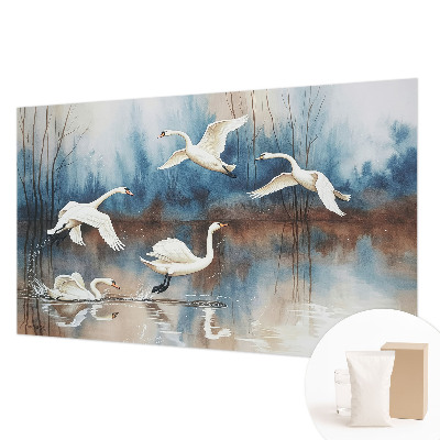 Fototapeta s potlačou na vliese Vtáky za letu