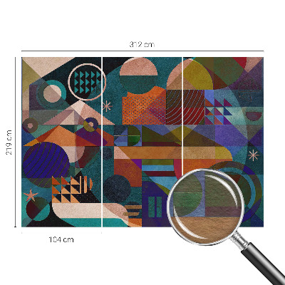 Dekoratívna fototapeta na stenu Geometrické umenie