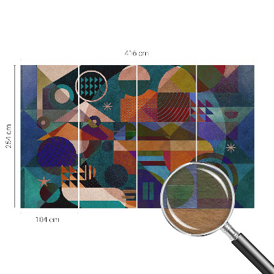 Dekoratívna fototapeta na stenu Geometrické umenie