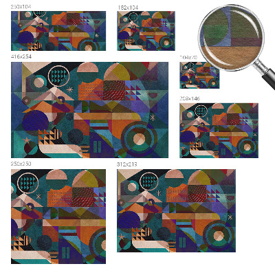 Dekoratívna fototapeta na stenu Geometrické umenie