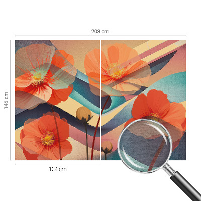 Moderná fototapeta Kvety zmyslov