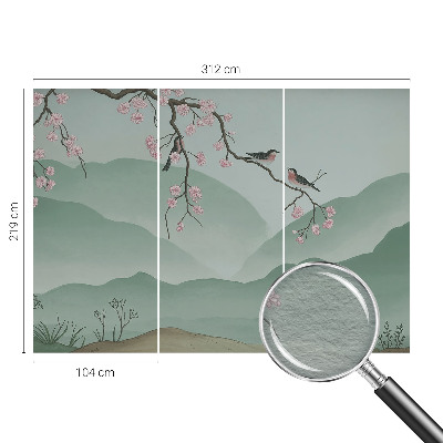 Moderná fototapeta na mieru Japonská serenáda