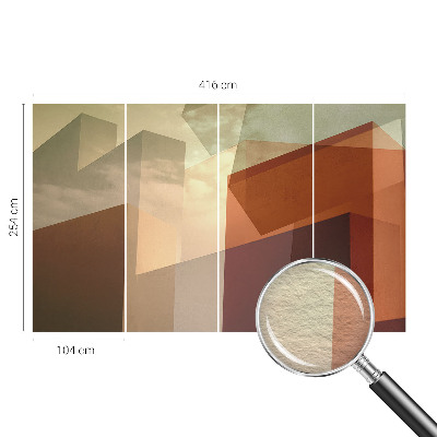 Vliesová fototapeta na stenu Abstraktné tvary