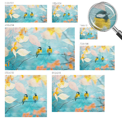 Fototapeta na mieru Jarné vtáky