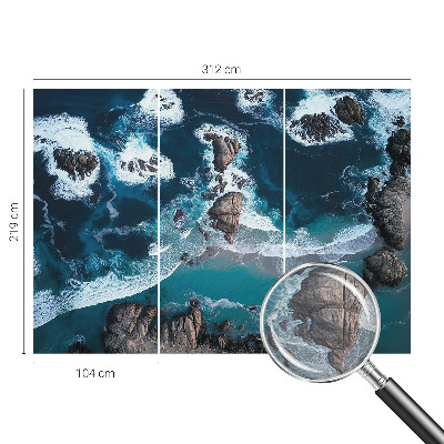 Vliesová fototapeta do obývačky Oceánske vlny