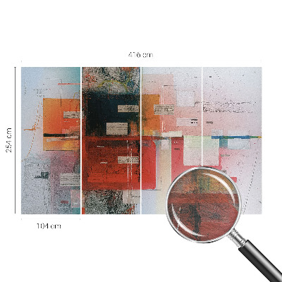 Vliesová fototapeta do spálne Abstraktná kompozícia