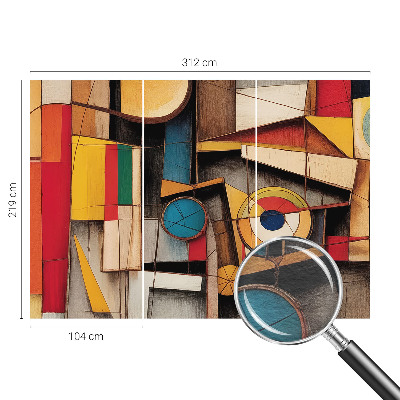 Fotografická tapeta na vliese Geometrické vzory