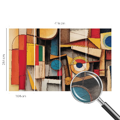 Fotografická tapeta na vliese Geometrické vzory