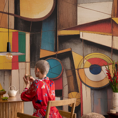 Fotografická tapeta na vliese Geometrické vzory