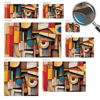 Fotografická tapeta na vliese Geometrické vzory