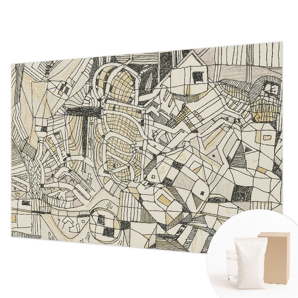 Fototapeta s potlačou na vliese Geometrická abstrakcia