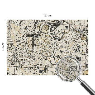 Fototapeta s potlačou na vliese Geometrická abstrakcia