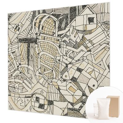 Fototapeta s potlačou na vliese Geometrická abstrakcia