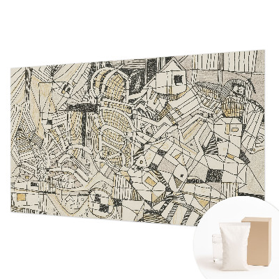 Fototapeta s potlačou na vliese Geometrická abstrakcia