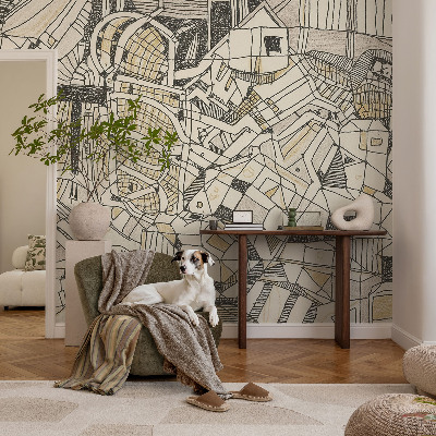 Fototapeta s potlačou na vliese Geometrická abstrakcia