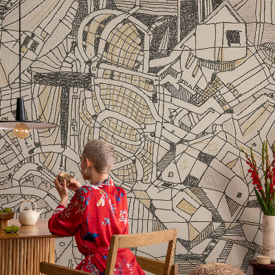 Fototapeta s potlačou na vliese Geometrická abstrakcia