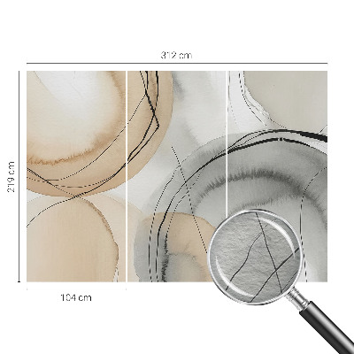 Fotografická tapeta vliesová Geometrická harmónia