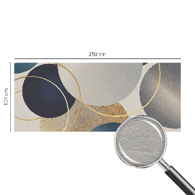 Moderná fototapeta na mieru Kreatívne kruhy