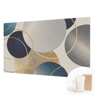 Moderná fototapeta na mieru Kreatívne kruhy