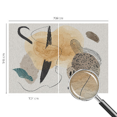 Luxusná tapeta Abstraktná kompozícia