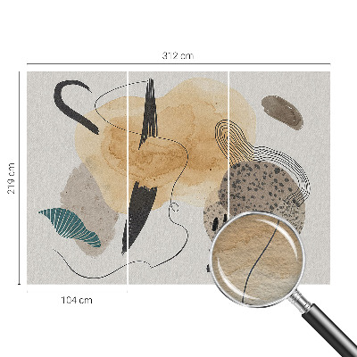 Luxusná tapeta Abstraktná kompozícia