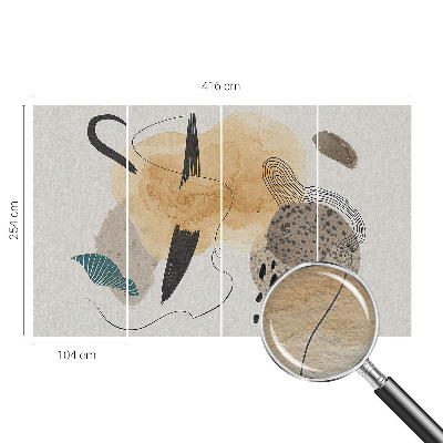 Luxusná tapeta Abstraktná kompozícia