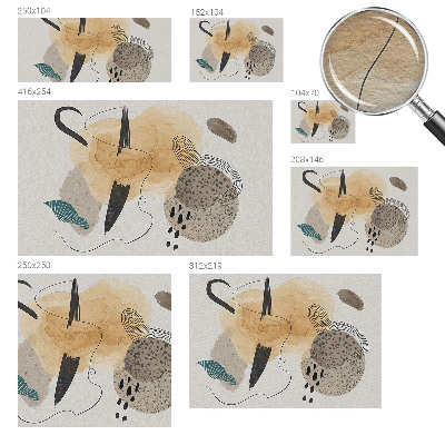 Luxusná tapeta Abstraktná kompozícia