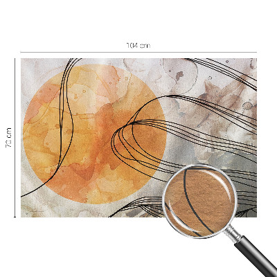 Vliesová tapeta na stenu Harmonická abstrakcia