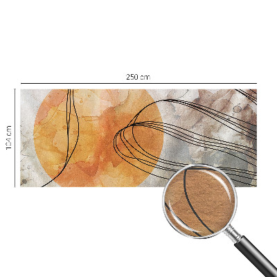 Vliesová tapeta na stenu Harmonická abstrakcia