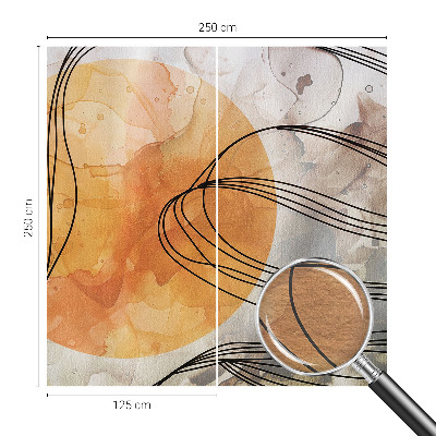 Vliesová tapeta na stenu Harmonická abstrakcia