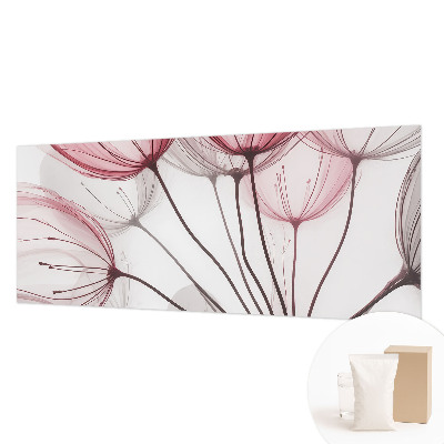 Fotografická tapeta vliesová Kvetinové siluety