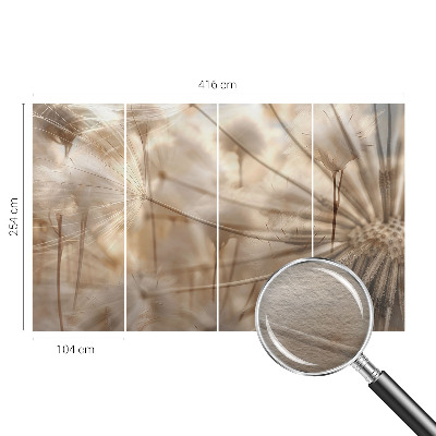 Vliesová fototapeta na stenu Jemné púpavy