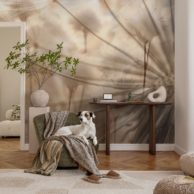 Vliesová fototapeta na stenu Jemné púpavy