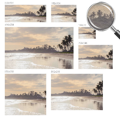 Vliesová tapeta na stenu Plážové ráno