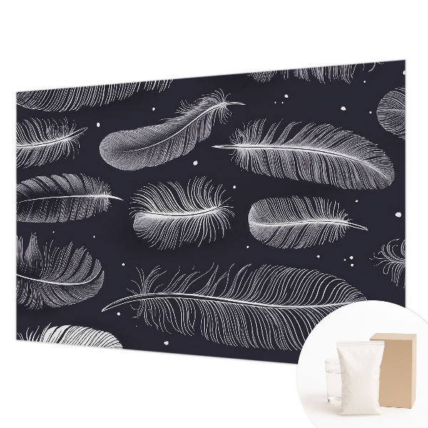 Vliesová fototapeta pre deti Jemné pierka