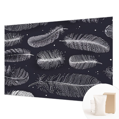 Vliesová fototapeta pre deti Jemné pierka