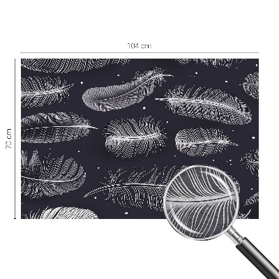 Vliesová fototapeta pre deti Jemné pierka