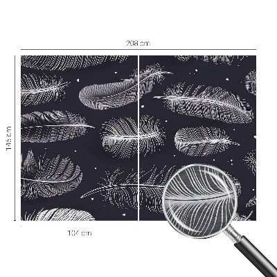 Vliesová fototapeta pre deti Jemné pierka