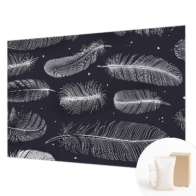 Vliesová fototapeta pre deti Jemné pierka