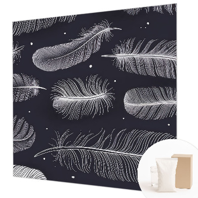 Vliesová fototapeta pre deti Jemné pierka