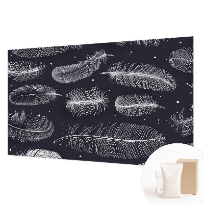 Vliesová fototapeta pre deti Jemné pierka