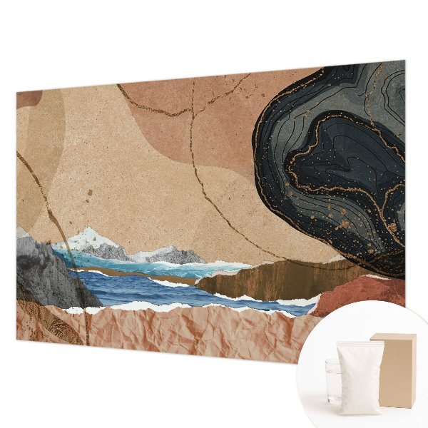 Fototapeta s potlačou na vliese Abstraktná krajina