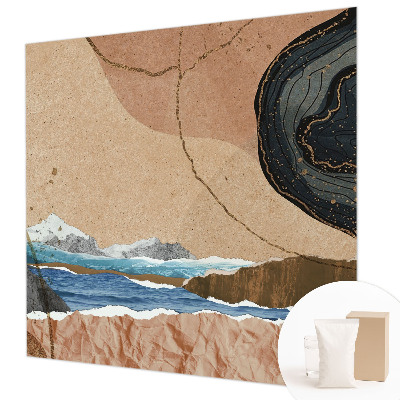 Fototapeta s potlačou na vliese Abstraktná krajina